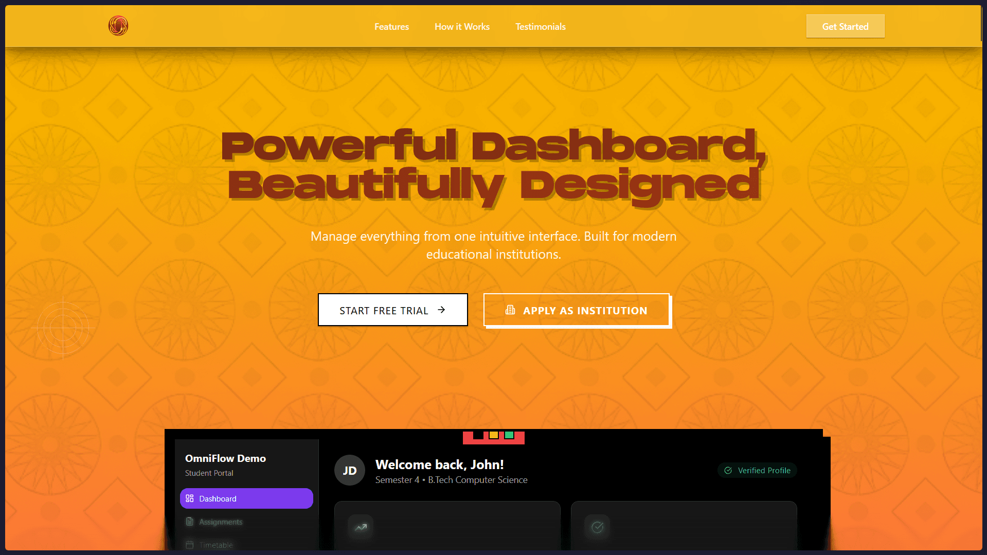 OmniFlow - Main Interface